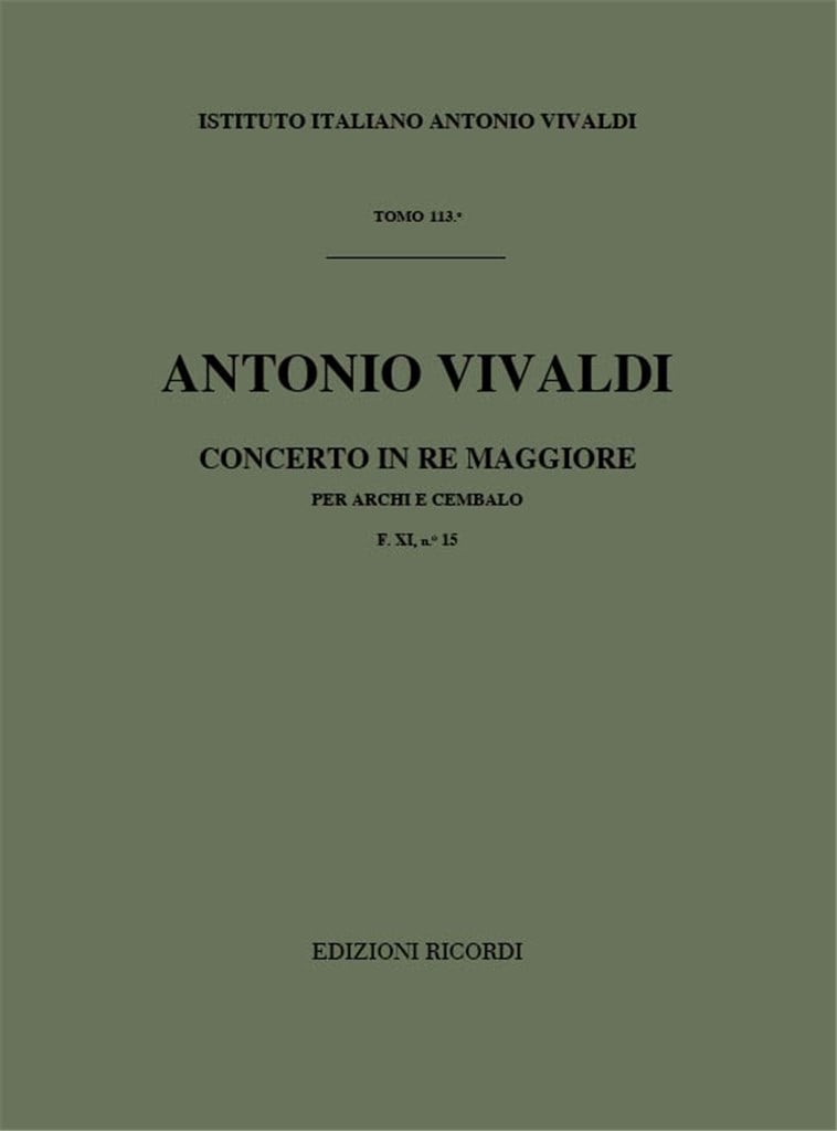 Concerti in Re Maggiore (D Major)